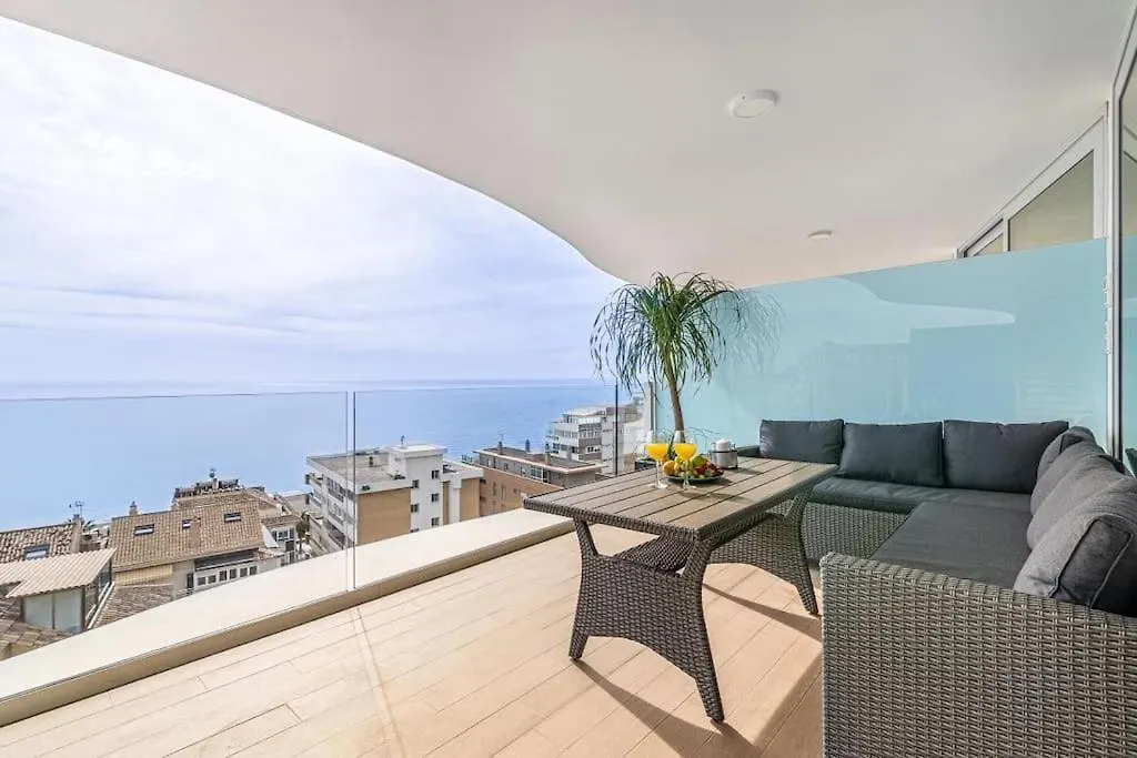 Beachfront Paradise With Spectacular Sea View Fuengirola Apartment